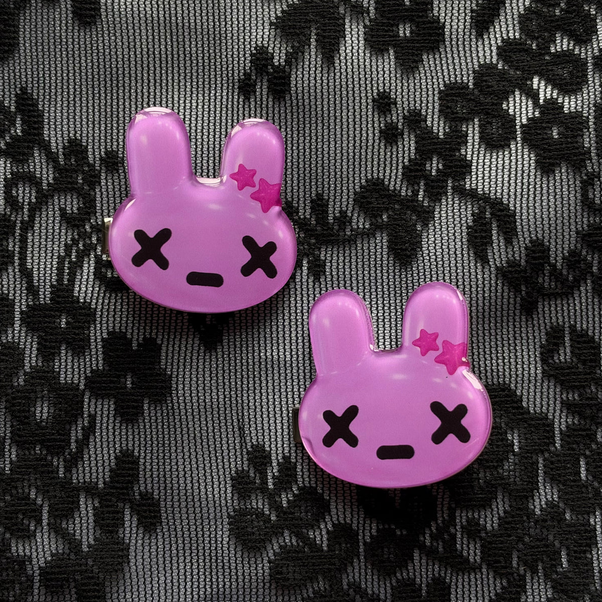 x_x Bunny Hair Clip