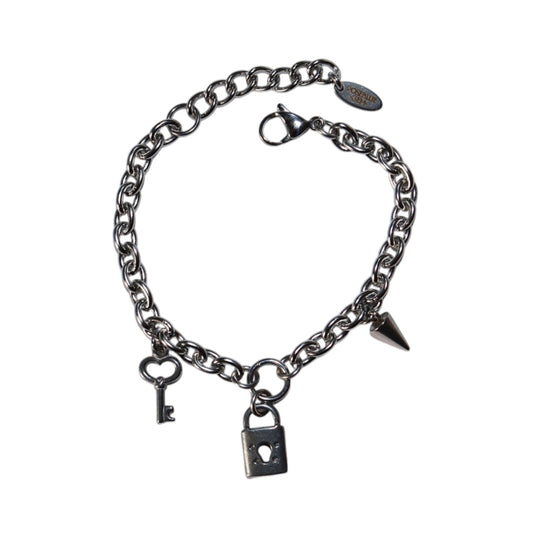 Love Locked Bracelet White Background