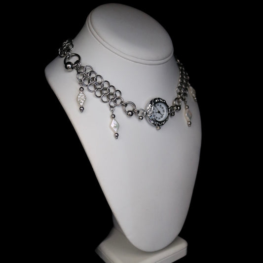 Woven in Time Necklace