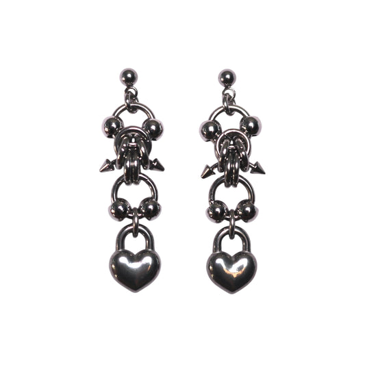 ROSEBLUEGEM- Minerva Earrings White Background