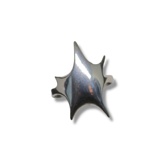 STARBURST RING white background