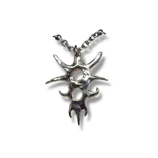 ROSEBLUEGEM - Oblivion Pendant White Background