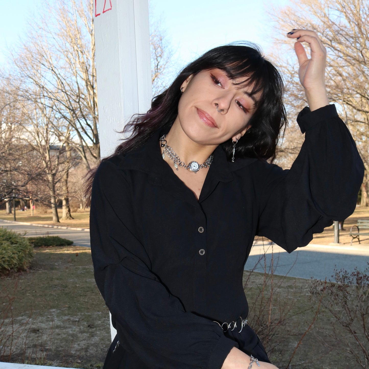 Woven in Time Necklace