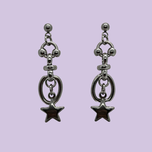 stellar link earrings