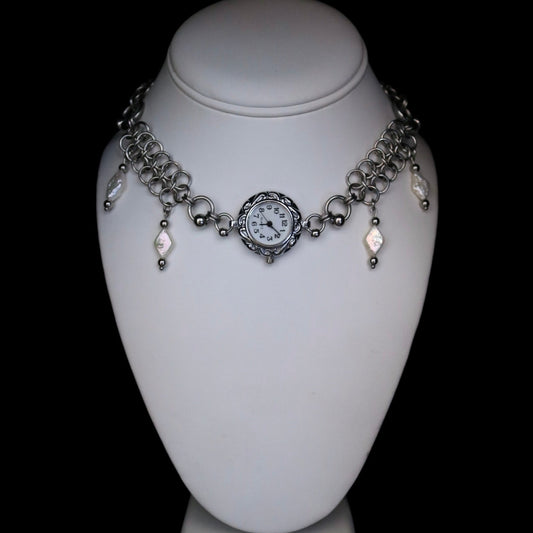 Woven in Time Necklace