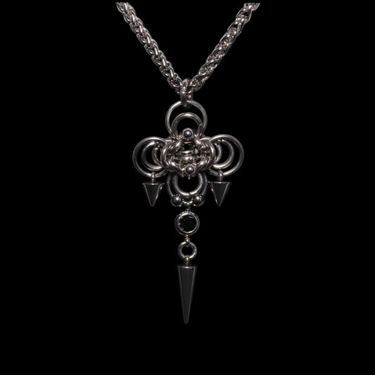ROSEBLUEGEM- Cross Your Heart - Noir Black Background
