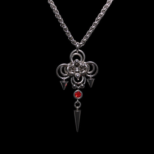 ROSEBLUEGEM- Cross Your Heart - (Rouge) Black Background