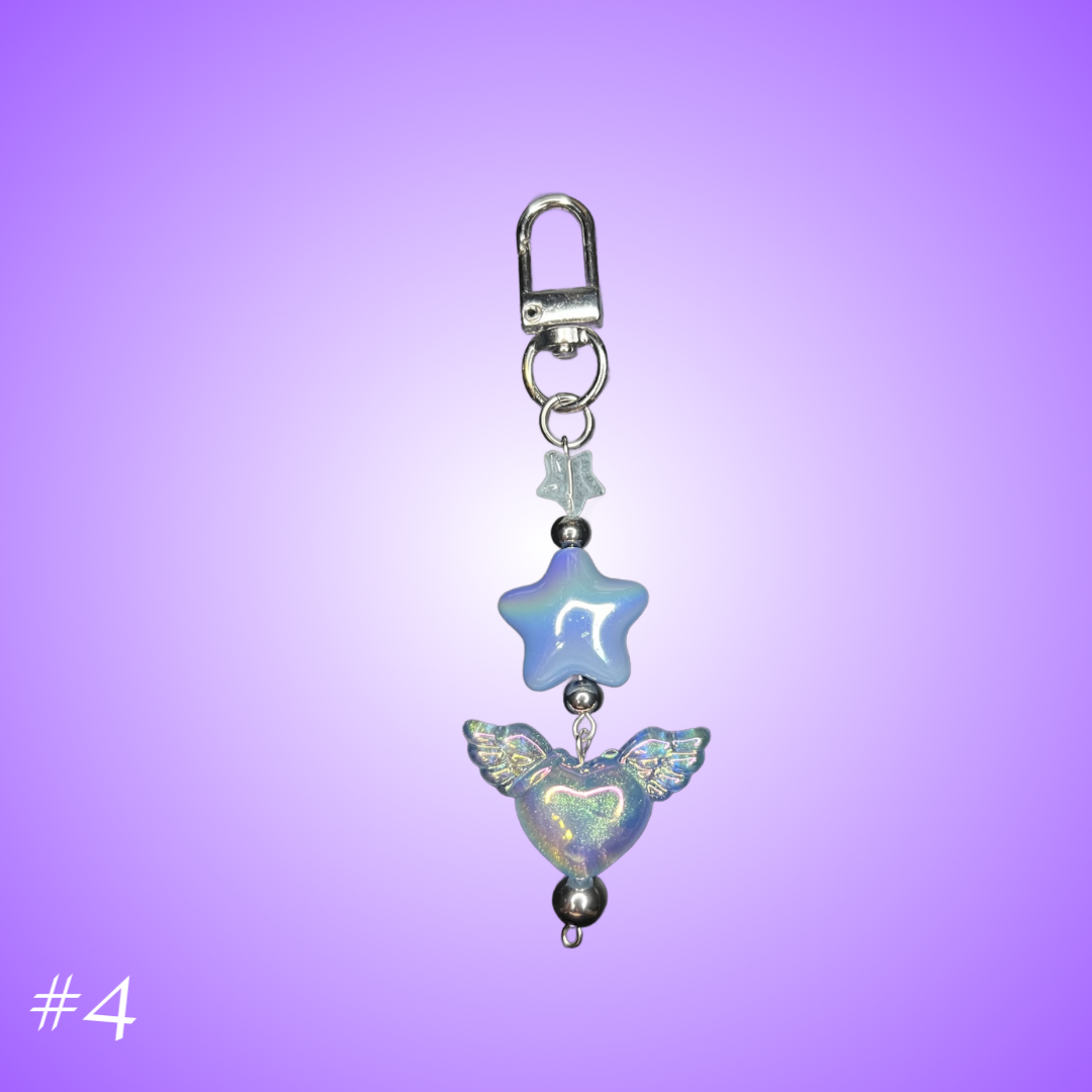 angel's wish charm - multi-colored