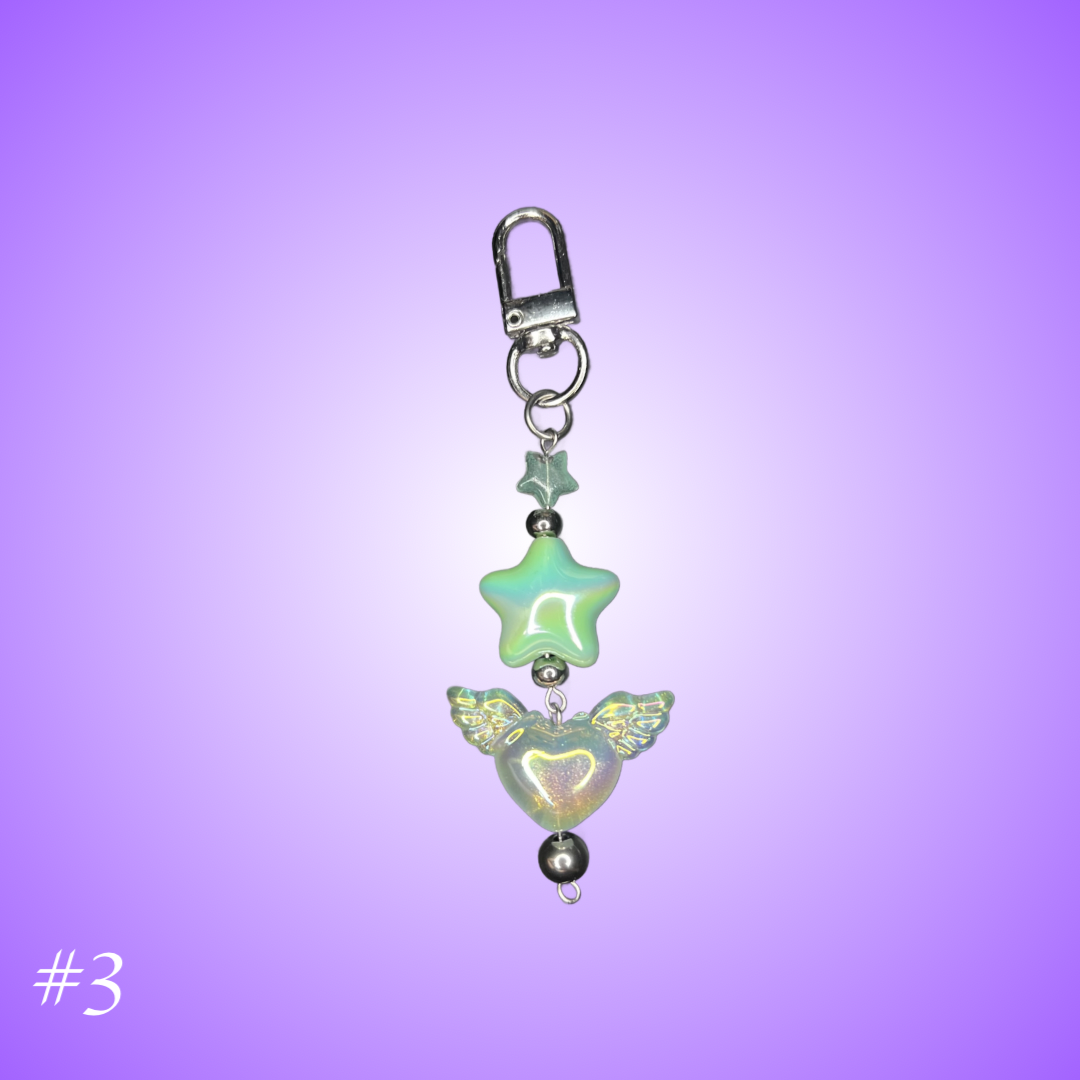 angel's wish charm - multi-colored